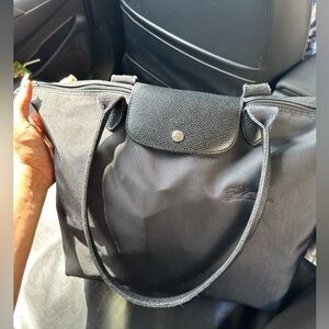 Black Longchamp should bag in size large